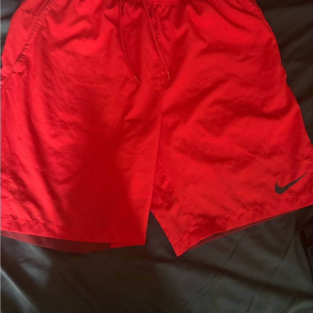 Nike Bold Red Sports Shorts